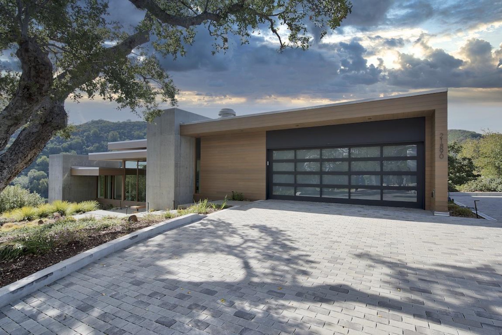High-value California home with clean driveway and protected exterior, successfully insured